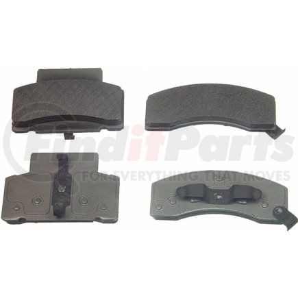 Wagner MX459A Disc Brake Pad Set Wagner Brake ThermoQuiet MX459A Semi-Metallic Disc Brake Pad Set