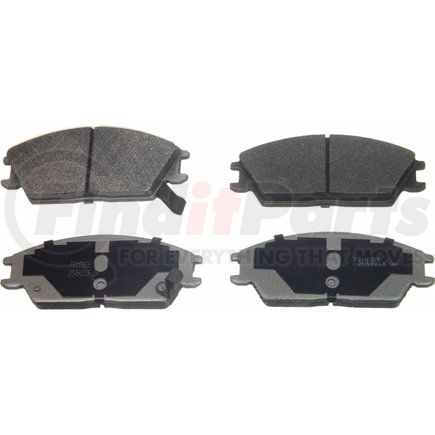 Wagner MX440 Disc Brake Pad Set Wagner Brake ThermoQuiet MX440 Semi-Metallic Disc Brake Pad Set
