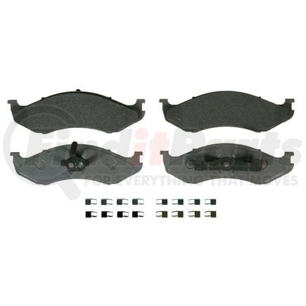 Wagner MX477 Disc Brake Pad Set Wagner Brake ThermoQuiet MX477 Semi-Metallic Disc Brake Pad Set