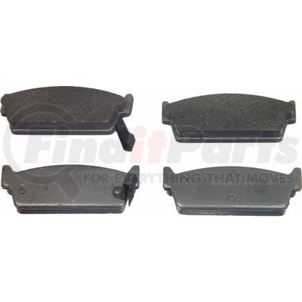 Wagner MX479 Disc Brake Pad Set Wagner Brake ThermoQuiet MX479 Semi-Metallic Disc Brake Pad Set