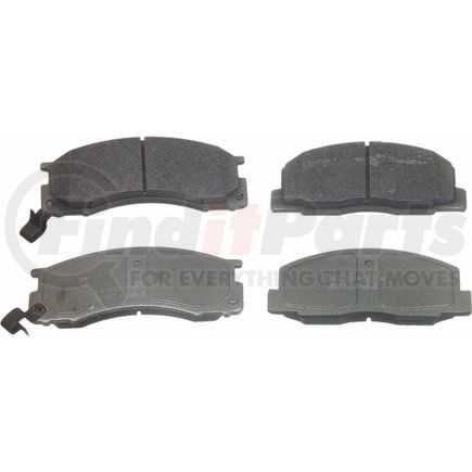 Wagner MX500 Disc Brake Pad Set Wagner Brake ThermoQuiet MX500 Semi-Metallic Disc Brake Pad Set