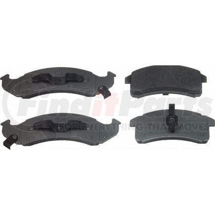Wagner MX505 Disc Brake Pad Set Wagner Brake ThermoQuiet MX505 Semi-Metallic Disc Brake Pad Set