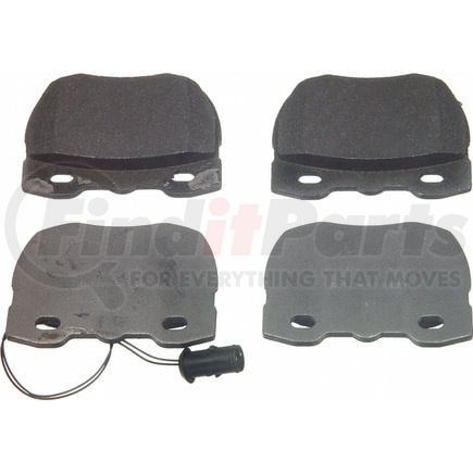 Wagner MX520 Disc Brake Pad Set Wagner Brake ThermoQuiet MX520 Semi-Metallic Disc Brake Pad Set