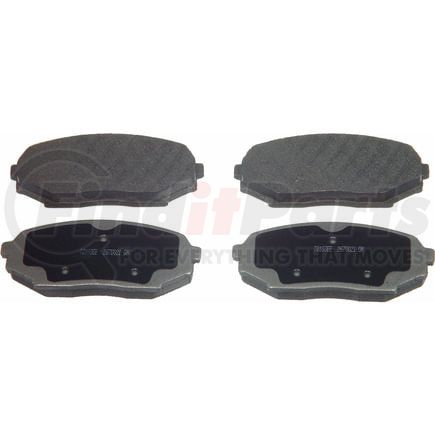 Wagner MX525 Disc Brake Pad Set Wagner Brake ThermoQuiet MX525 Semi-Metallic Disc Brake Pad Set