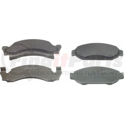 Wagner MX50 Disc Brake Pad Set Wagner ThermoQuiet MX50 Semi-Metallic Disc Brake Pad Set