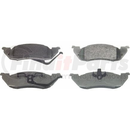 Wagner MX529A Disc Brake Pad Set Wagner Brake ThermoQuiet MX529A Semi-Metallic Disc Brake Pad Set