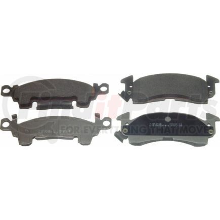 Wagner MX52 Disc Brake Pad Set Wagner ThermoQuiet MX52 Semi-Metallic Disc Brake Pad Set