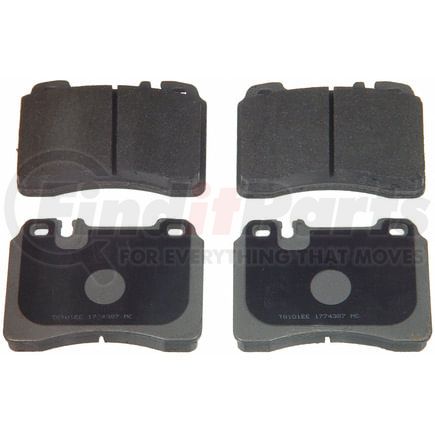 Wagner MX561 Disc Brake Pad Set Wagner Brake ThermoQuiet MX561 Semi-Metallic Disc Brake Pad Set