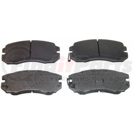 Wagner MX563 Disc Brake Pad Set Wagner ThermoQuiet MX563 Semi-Metallic Disc Brake Pad Set