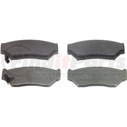 Wagner MX556 Disc Brake Pad Set Wagner ThermoQuiet MX556 Semi-Metallic Disc Brake Pad Set