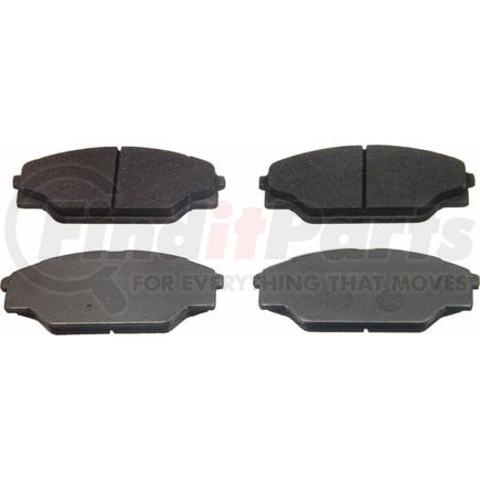 Wagner MX605 Disc Brake Pad Set Wagner Brake ThermoQuiet MX605 Semi-Metallic Disc Brake Pad Set