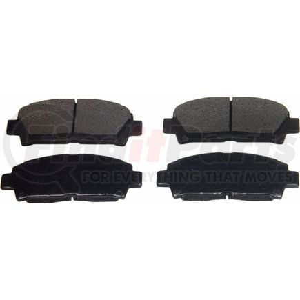 Wagner MX582 Disc Brake Pad Set Wagner Brake ThermoQuiet MX582 Semi-Metallic Disc Brake Pad Set
