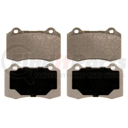 Wagner MX592A Disc Brake Pad Set Wagner Brake ThermoQuiet MX592A Semi-Metallic Disc Brake Pad Set