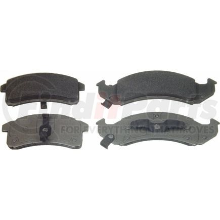 Wagner MX623 Disc Brake Pad Set Wagner Brake ThermoQuiet MX623 Semi-Metallic Disc Brake Pad Set