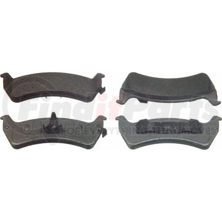 Wagner MX625 Disc Brake Pad Set Wagner Brake ThermoQuiet MX625 Semi-Metallic Disc Brake Pad Set