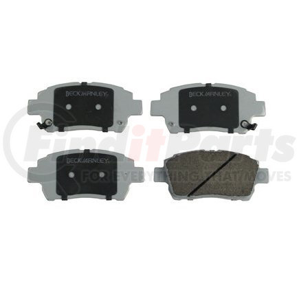 085-1621 by BECK ARNLEY - PREMIUM ASM BRAKE PADS