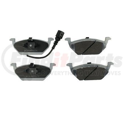 085-1624 by BECK ARNLEY - PREMIUM ASM BRAKE PADS