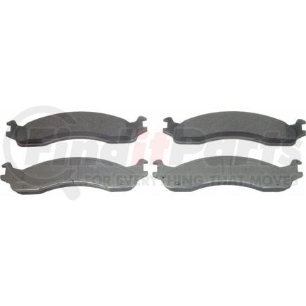Wagner MX655A Disc Brake Pad Set Wagner Brake ThermoQuiet MX655A Semi-Metallic Disc Brake Pad Set