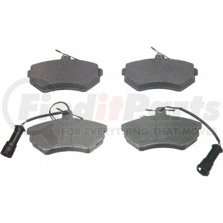 Wagner MX684A Disc Brake Pad Set Wagner Brake ThermoQuiet MX684A Semi-Metallic Disc Brake Pad Set