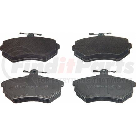 Wagner MX684 Disc Brake Pad Set Wagner Brake ThermoQuiet MX684 Semi-Metallic Disc Brake Pad Set