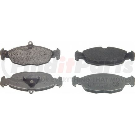 Wagner MX688 Disc Brake Pad Set Wagner ThermoQuiet MX688 Semi-Metallic Disc Brake Pad Set