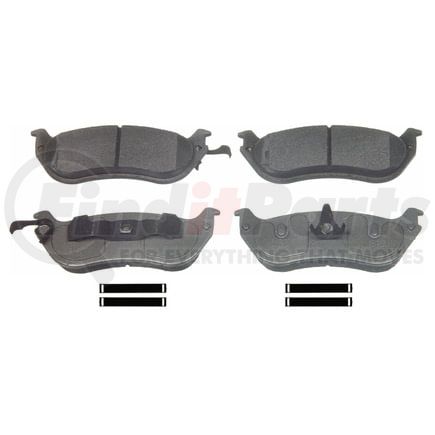 Wagner MX674A Disc Brake Pad Set Wagner Brake ThermoQuiet MX674A Semi-Metallic Disc Brake Pad Set