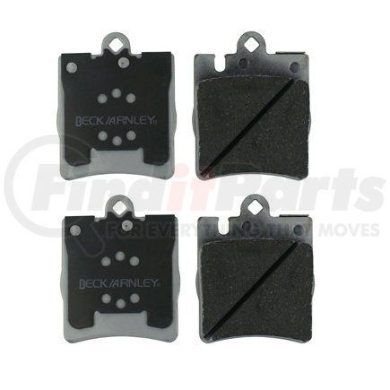 085-1629 by BECK ARNLEY - PREMIUM ASM BRAKE PADS