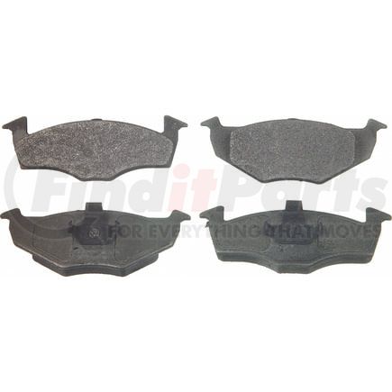 Wagner MX694 Disc Brake Pad Set Wagner ThermoQuiet MX694 Semi-Metallic Disc Brake Pad Set