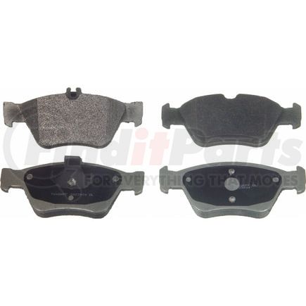 Wagner MX710 Disc Brake Pad Set Wagner Brake ThermoQuiet MX710 Semi-Metallic Disc Brake Pad Set