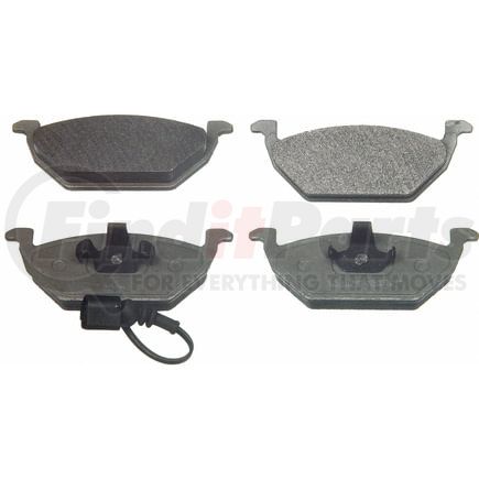 Wagner MX768A Disc Brake Pad Set Wagner Brake ThermoQuiet MX768A Semi-Metallic Disc Brake Pad Set