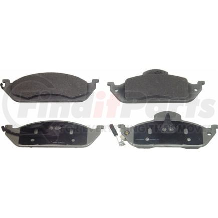 Wagner MX760 Disc Brake Pad Set Wagner Brake ThermoQuiet MX760 Semi-Metallic Disc Brake Pad Set