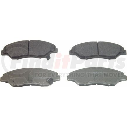 Wagner MX774 Disc Brake Pad Set Wagner ThermoQuiet MX774 Semi-Metallic Disc Brake Pad Set