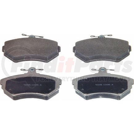 Wagner MX780 Disc Brake Pad Set Wagner ThermoQuiet MX780 Semi-Metallic Disc Brake Pad Set