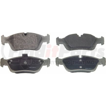 Wagner MX781A Disc Brake Pad Set Wagner Brake ThermoQuiet MX781A Semi-Metallic Disc Brake Pad Set