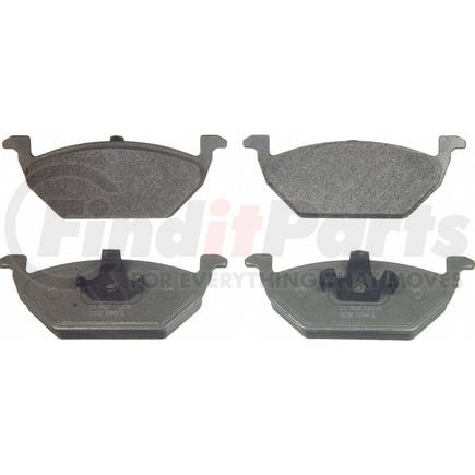 Wagner MX768B Disc Brake Pad Set Wagner Brake ThermoQuiet MX768B Semi-Metallic Disc Brake Pad Set