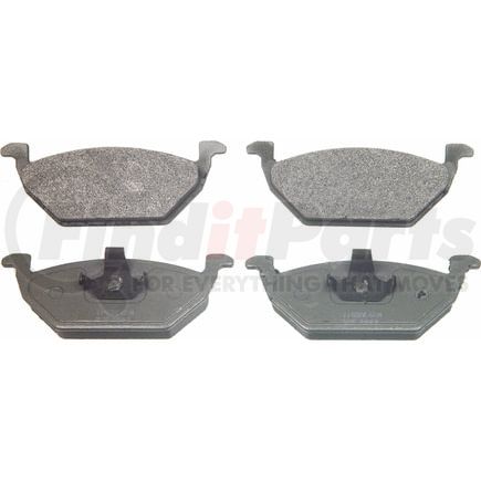 Wagner MX768 Disc Brake Pad Set Wagner Brake ThermoQuiet MX768 Semi-Metallic Disc Brake Pad Set