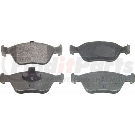 Wagner MX783 Disc Brake Pad Set Wagner Brake ThermoQuiet MX783 Semi-Metallic Disc Brake Pad Set