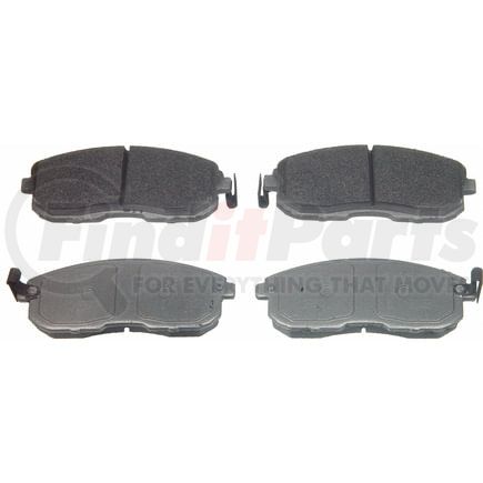 Wagner MX815 Disc Brake Pad Set Wagner Brake ThermoQuiet MX815 Semi-Metallic Disc Brake Pad Set