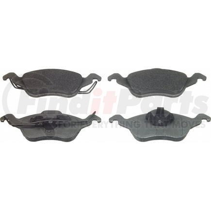 Wagner MX816 Disc Brake Pad Set Wagner Brake ThermoQuiet MX816 Semi-Metallic Disc Brake Pad Set