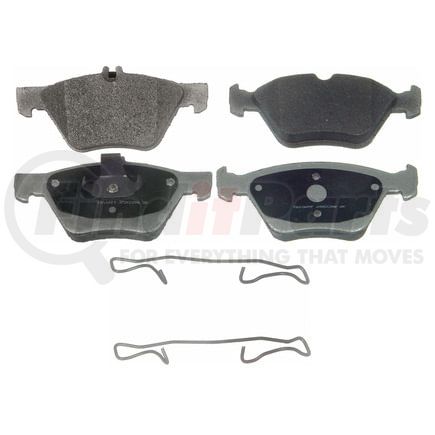 Wagner MX853 Disc Brake Pad Set Wagner Brake ThermoQuiet MX853 Semi-Metallic Disc Brake Pad Set