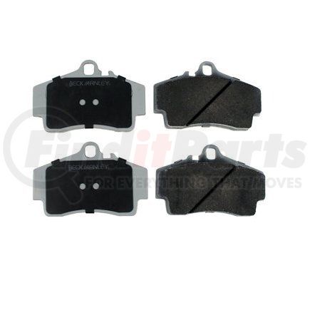 085-1643 by BECK ARNLEY - PREMIUM ASM BRAKE PADS