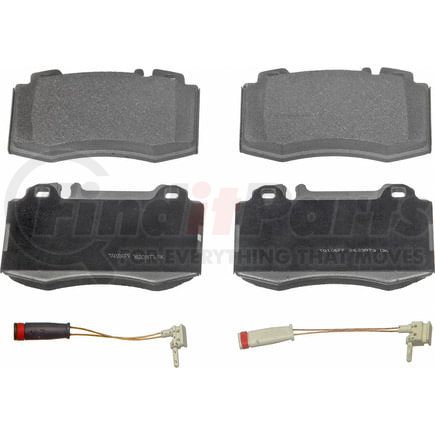 Wagner MX847A Disc Brake Pad Set Wagner Brake ThermoQuiet MX847A Semi-Metallic Disc Brake Pad Set
