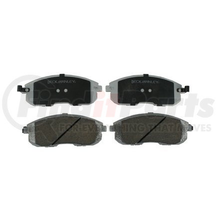 085-1640 by BECK ARNLEY - PREMIUM ASM BRAKE PADS