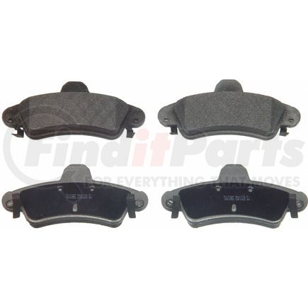 Wagner MX899A Disc Brake Pad Set Wagner Brake ThermoQuiet MX899A Semi-Metallic Disc Brake Pad Set