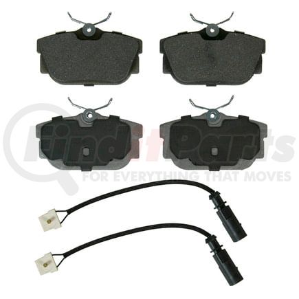 Wagner MX877A Disc Brake Pad Set Wagner Brake ThermoQuiet MX877A Semi-Metallic Disc Brake Pad Set