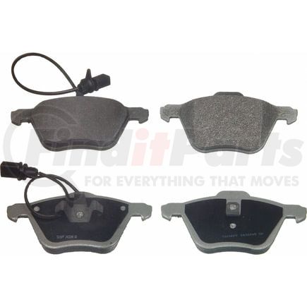 Wagner MX880 Disc Brake Pad Set Wagner Brake ThermoQuiet MX880 Semi-Metallic Disc Brake Pad Set