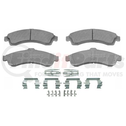 Wagner MX882 Disc Brake Pad Set Wagner Brake ThermoQuiet MX882 Semi-Metallic Disc Brake Pad Set