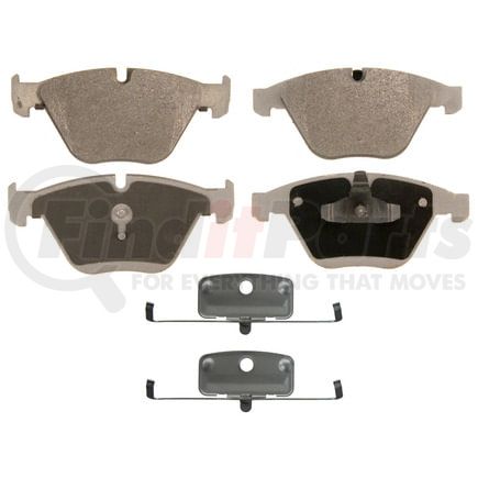 Wagner MX918A Disc Brake Pad Set Wagner Brake ThermoQuiet MX918A Semi-Metallic Disc Brake Pad Set