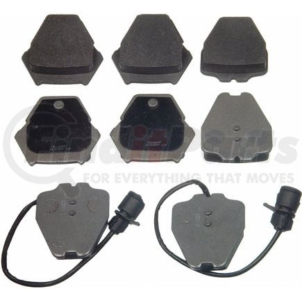 Wagner MX912A Disc Brake Pad Set Wagner Brake ThermoQuiet MX912A Semi-Metallic Disc Brake Pad Set