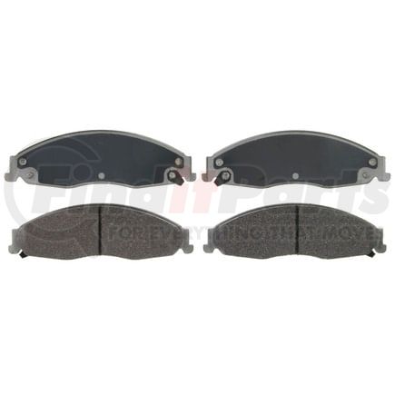 Wagner MX921 Disc Brake Pad Set Wagner Brake ThermoQuiet MX921 Semi-Metallic Disc Brake Pad Set
